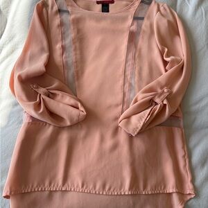 Buckle Soft Peach Blouse
